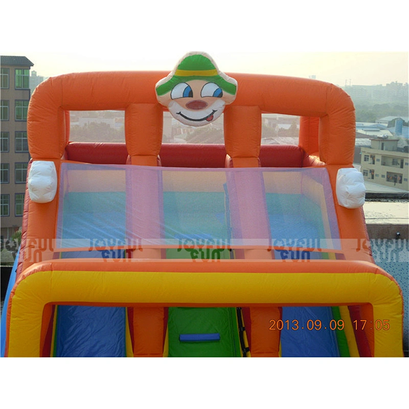 Hot Sale Inflatable Double Lane Slip Slide Outdoor Floating House Inflatable Water Slide