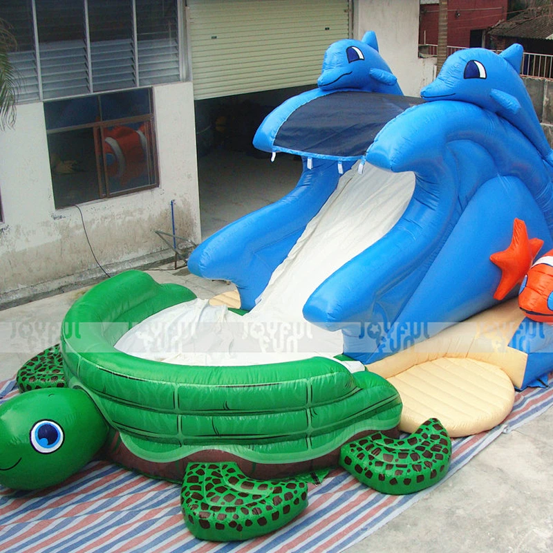 China factory animal design inflatable slide entertainment game for sale