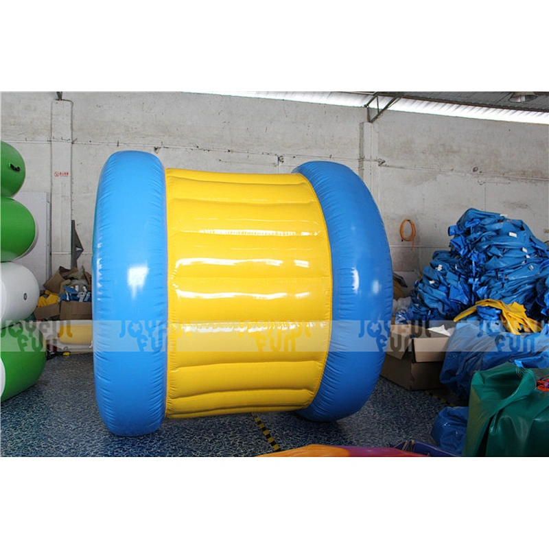 Factory cheap price inflatable roller wheel inflatable funny game for kids and adults water toy