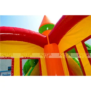 2020 Fun jump outdoor inflatable slide castle combination combo bounce house
