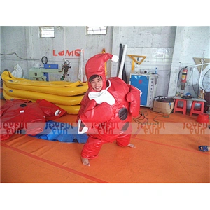 Christmas Theme Inflatable Boxing Santa Claus Sumo Suits