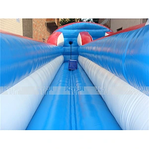 Inflatable Sport Game Inflatable Bungee Run Equipment with Shooting Basket