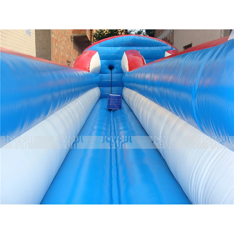 Inflatable Sport Game Inflatable Bungee Run Equipment with Shooting Basket