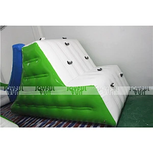 Hot selling inflatable water slide amusement park inflatable climbing part equipment for sale