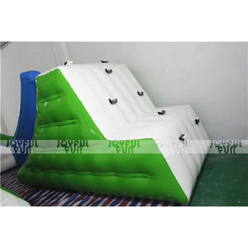 Hot selling inflatable water slide amusement park inflatable climbing part equipment for sale