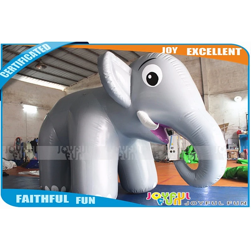 2017 Hot new inflatable cartoon characters elephant, inflatable characters for inflatable advertising