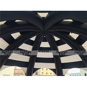 New trend inflatable roofing tent, inflatable horse tight tent, down quilt camping dome tent with waterproof
