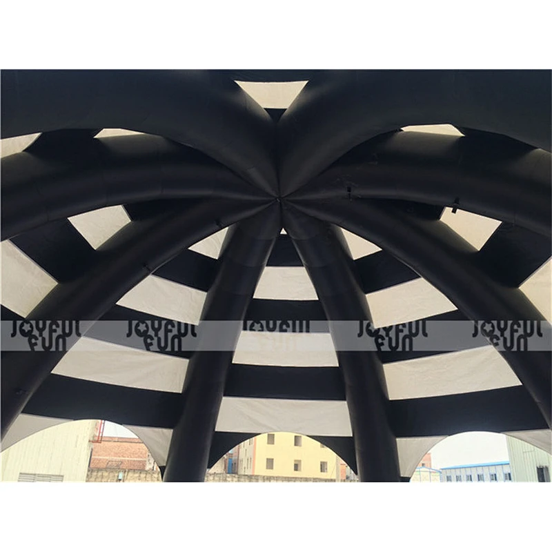 New trend inflatable roofing tent, inflatable horse tight tent, down quilt camping dome tent with waterproof