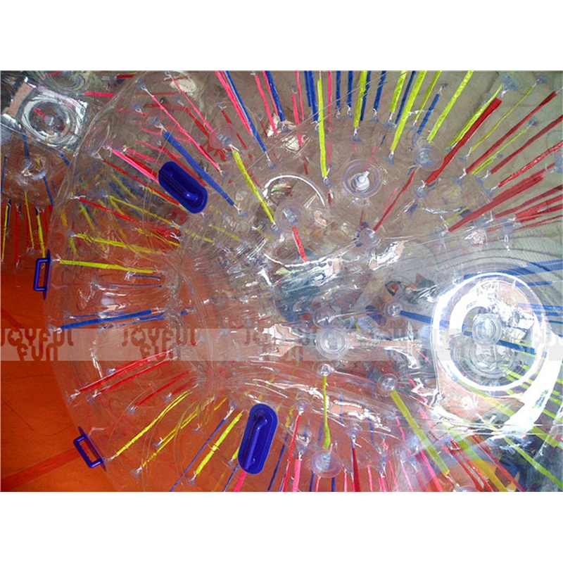 Customized Hot sell PVC/TPU  inflatable fluorescence zorb ball inflatable sport game for sale