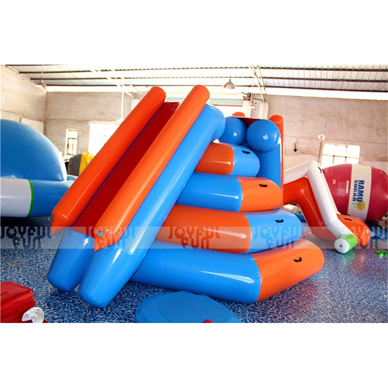 Commercial customize giant inflatable floating water slide for amusement equipment