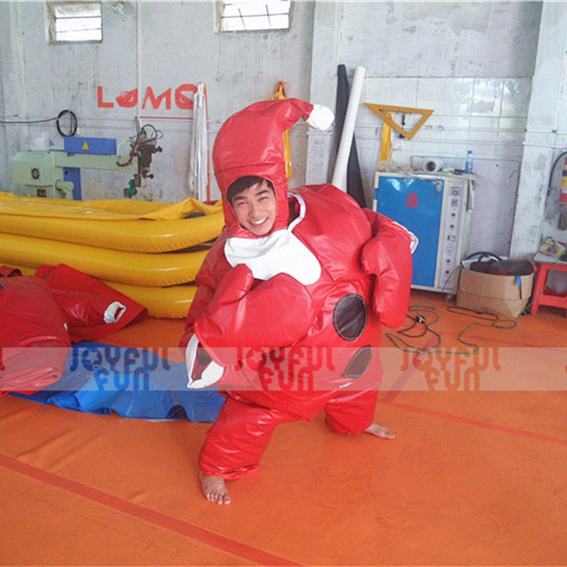 Christmas Theme Inflatable Boxing Santa Claus Sumo Suits