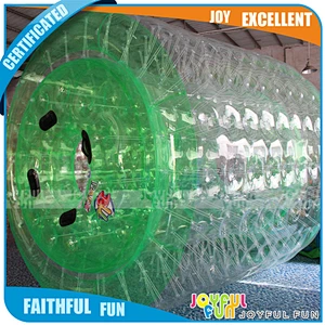 High quality new inflatable plastic clear blue customized color water roller ball outdoor poor water roller