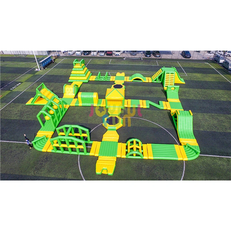 2021 JOYFUL FUN Commercial Adult Kids Open Sea Floating inflatable water park for kids set