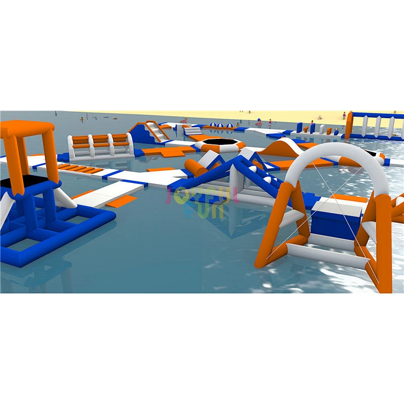 Funny Amusement Park Equipment Inflatable Water Slide Park for Sale