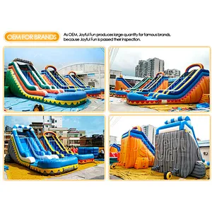 Joyful Fun Wholesale Commercial Big Large Inflatable Water Slide