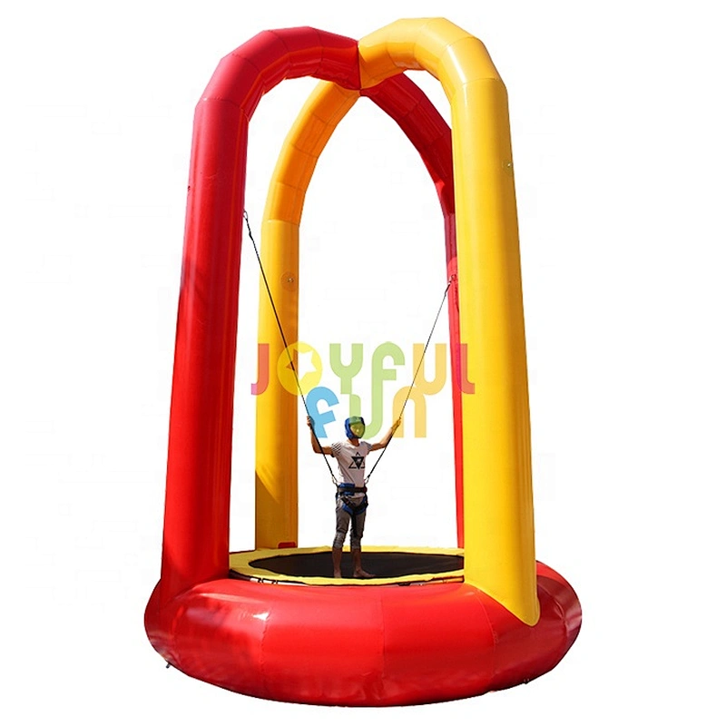 Funny outdoor single inflatable bungee trampoline for sale