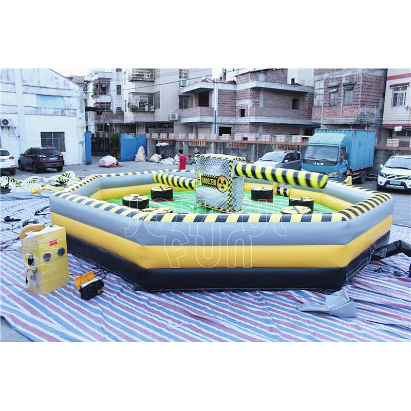 Factory Wholesale Really Good Quality Inflatable Game Wipeout Meltdown for Kids Adults