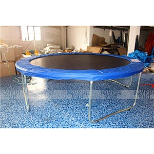 High quality factory price inflatable steel frame trampoline game for kids and adults