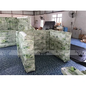 Hot sale inflatable  paintball obstacle  bunker wall for sale