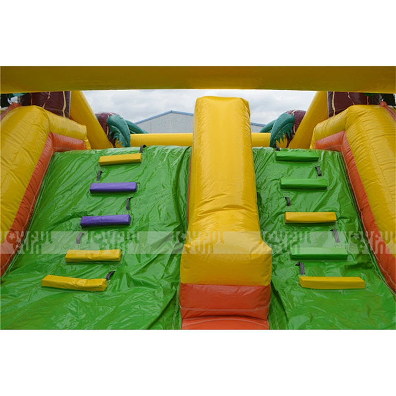 Commercial outdoor inflatable obstacle bouncy jumping toys inflatable new design for sale