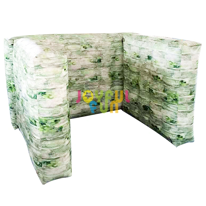 Commercial Military Inflatable Paintball Obstacles Outdoor Inflatable Paintball Bunkers for Sale