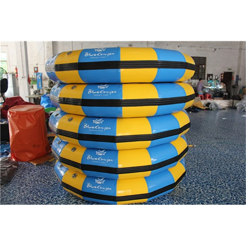 Factory Wholesale Floating Round Inflatable Water Skiing