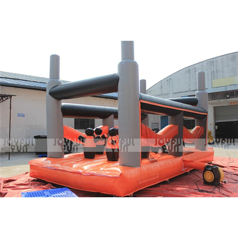 The biggest U turn adult inflatable obstacle cours inflatable obstacle course for sale