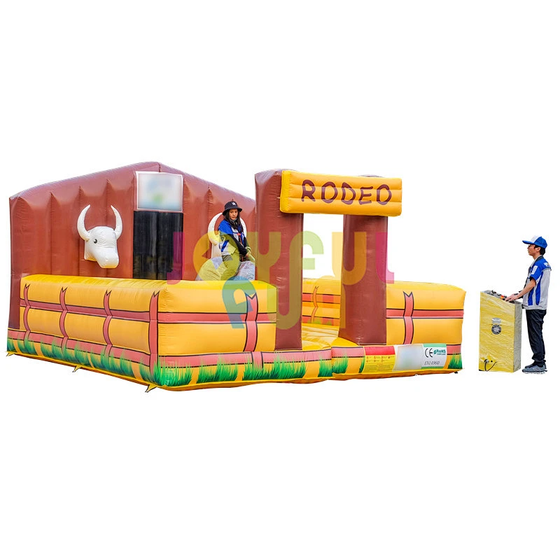 Joyful Fun Commercial rodeo bull horse machine inflatable mechanical bull ride games price for sale