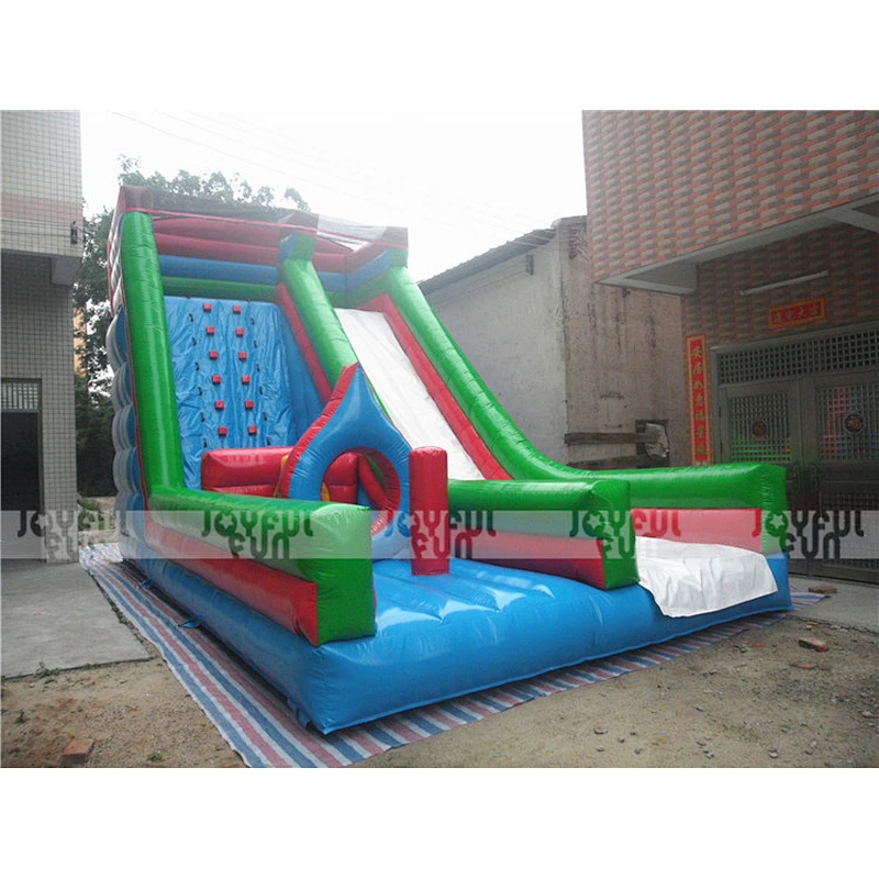 High quality commercial inflatable dry slide inflatable jumping bouncer game for amusement park