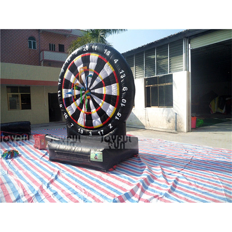 Used inflatable soccer or darts target toys equipment for sale