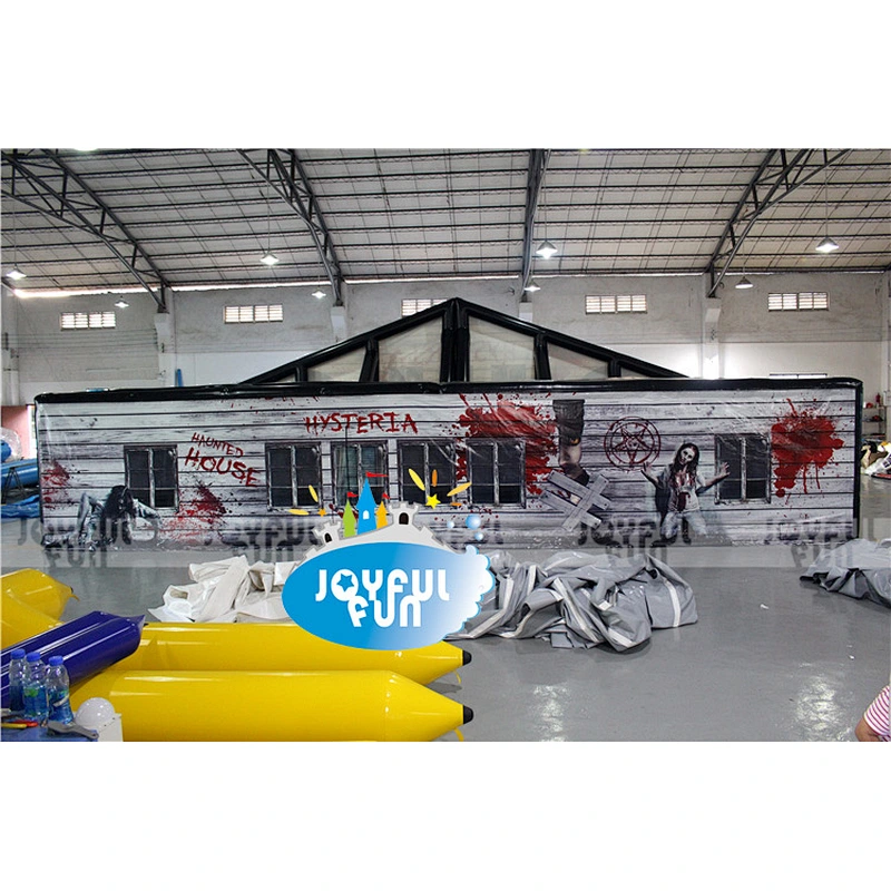 Professional Commercial Halloween horror house inflatable maze game inflatable scary haunted house for sale
