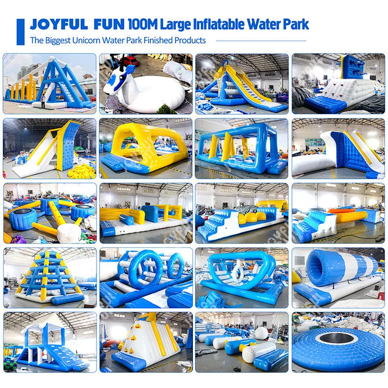 2021 JOYFUL FUN Commercial Large Adult Water Games Amusement Floating Inflatable Water Park