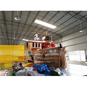 Good Rating Inflatable Pirate Ship Playground Kids Playground Equipment with Best Deal