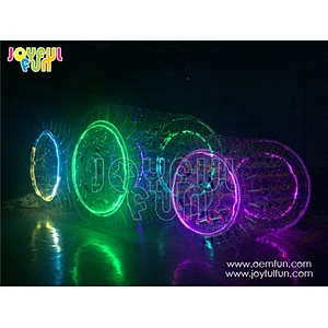 Factory Direct LED and Reflective Roller Outdoor Used Commercial Inflatable Water Roller for Sale