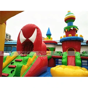 Giant Colorful Kids Indoor and Outdoor Equipment Inflatable Playground for Sale