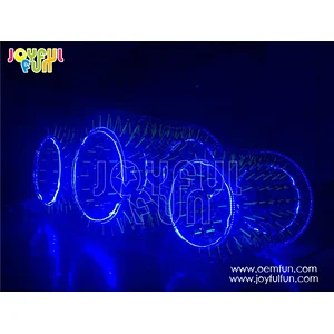 Factory Direct LED and Reflective Roller Outdoor Used Commercial Inflatable Water Roller for Sale