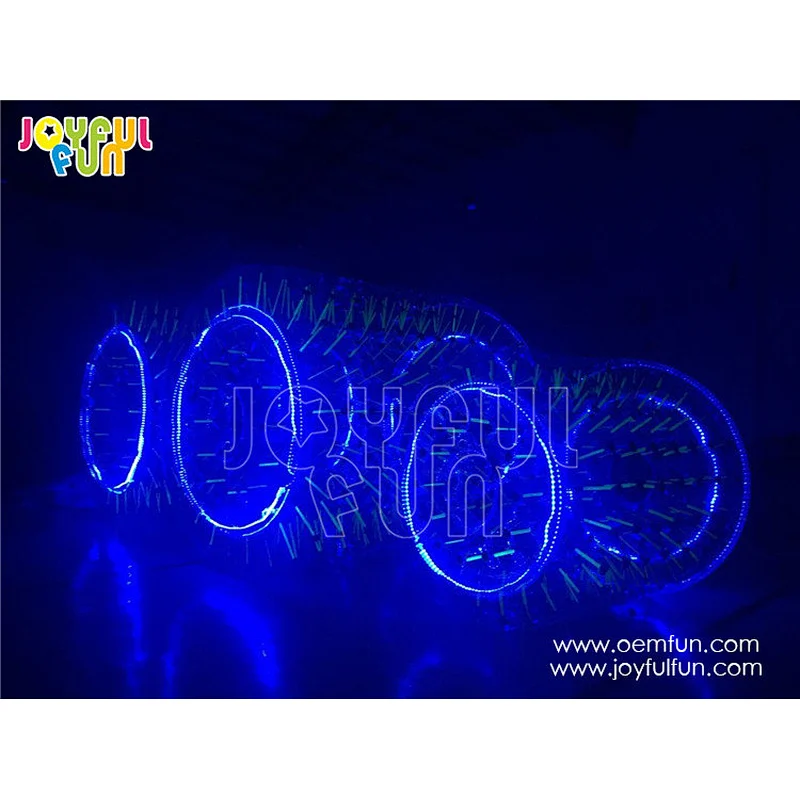 Factory Direct LED and Reflective Roller Outdoor Used Commercial Inflatable Water Roller for Sale