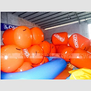 Factory price inflatable paint ball obstacle for sale