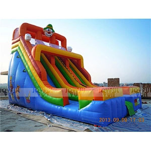 Hot Sale Inflatable Double Lane Slip Slide Outdoor Floating House Inflatable Water Slide