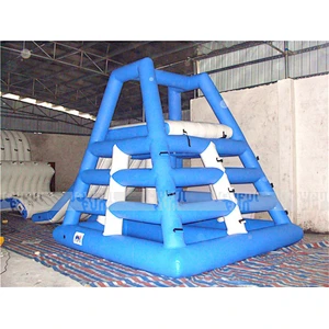 2019 Custom size Inflatable Obstacle course Pyramid Climbing game Inflatable combo for adult with CE 14960