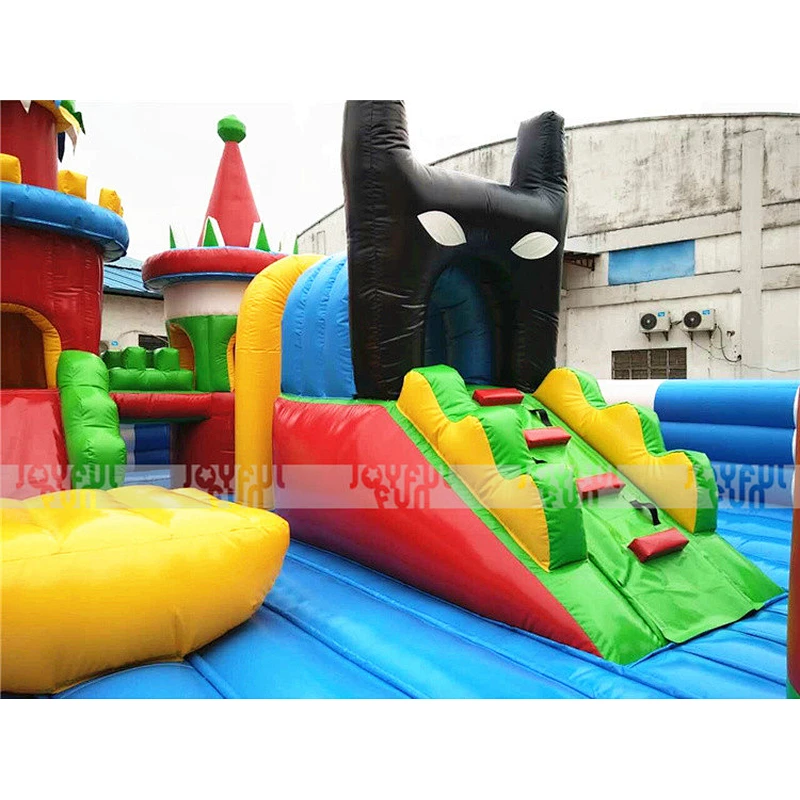 Giant Colorful Kids Indoor and Outdoor Equipment Inflatable Playground for Sale