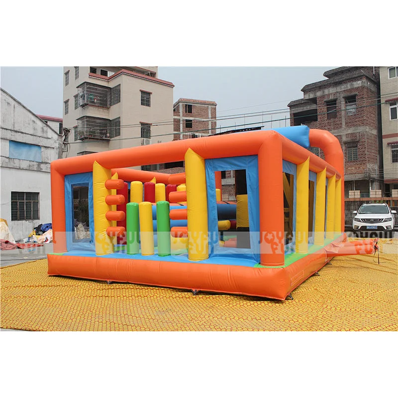 Alibaba Export Sports Items List Colorful Inflatable Obstacle Courses for Sale