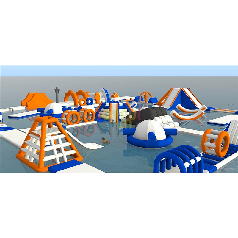 2021 Hot sale commercial floating water game inflatable amusement water park