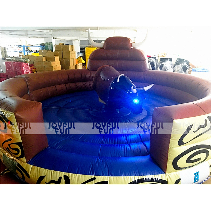 Factory price inflatable rodeo bulls funny ride game inflatable mechanical bull riding toys for adult
