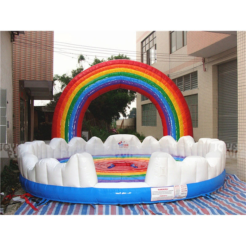 Wholesale High Quality Custom Rodeo Bull Outdoor Inflatable Mechanical Bull Mattress in Inflatable Bouncer