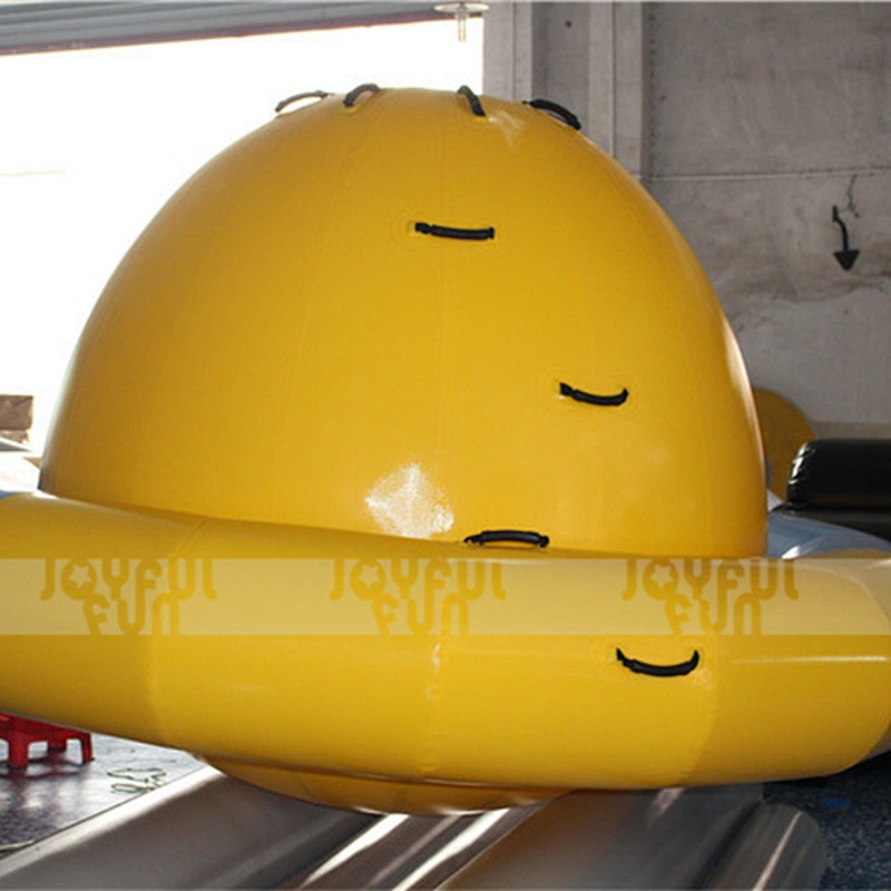 Customized UFO inflatable water floating toys for sale