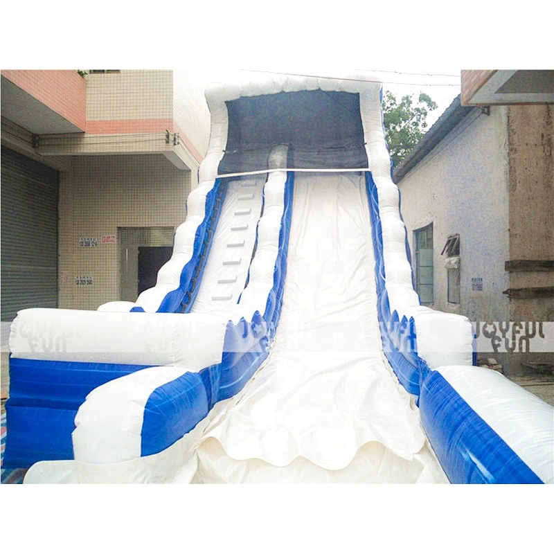Custom inflatable water slide slide sipper with small water pool for sale