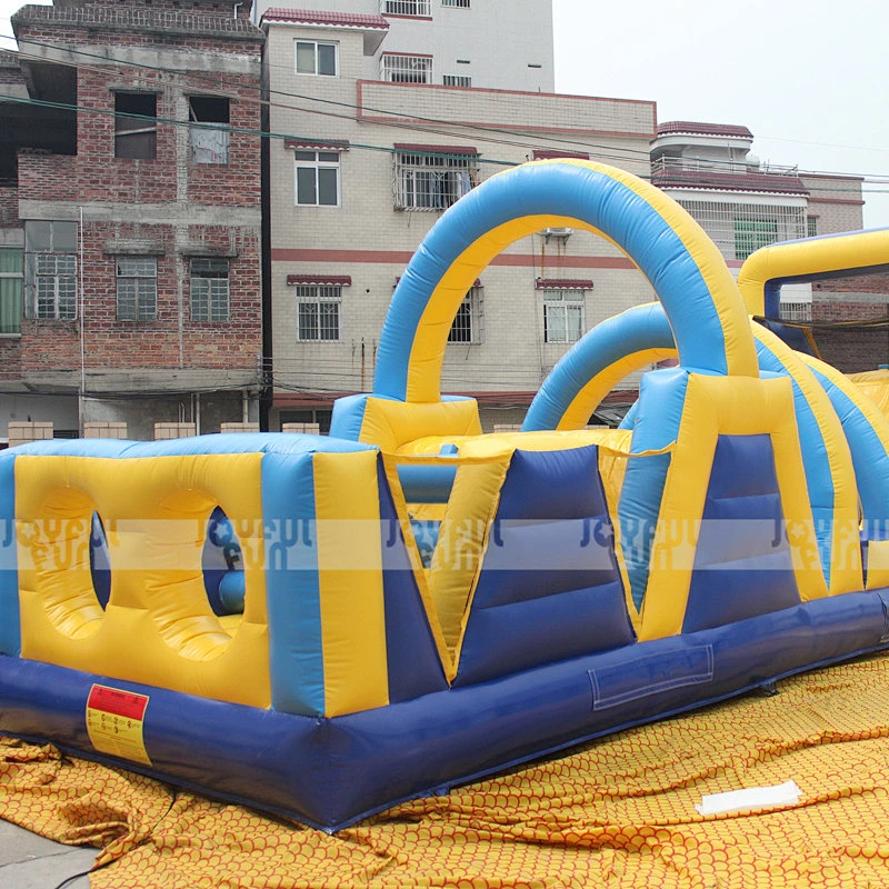Cheap price and durable outdoor inflatable obstacle course big  jumping game inflatable obstacle bouncy for sale