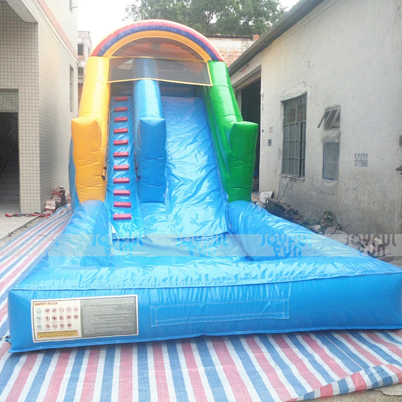 China factory commercial popular inflatable water slide with pool inflatable water toy for kids