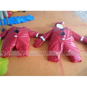 Christmas Theme Inflatable Boxing Santa Claus Sumo Suits